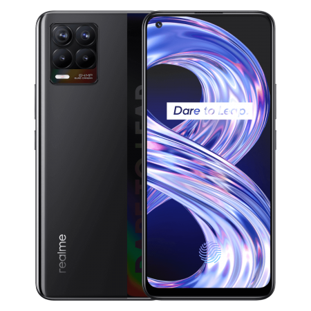 Realme 8 RMX3085 4/64GB DS Cyber Black GSM Апарат