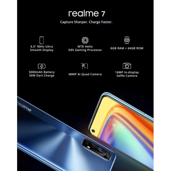 Realme RMX2155 7 6/64GB DS Mist Blue GSM Апарат