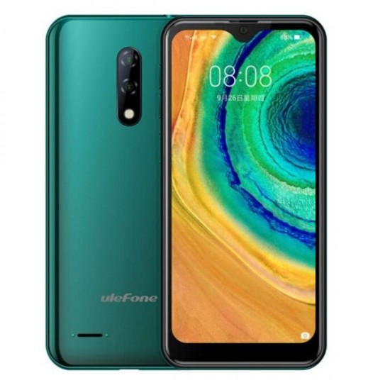 Ulefone Note 8 2/16GB DS Midnight Green GSM апарат