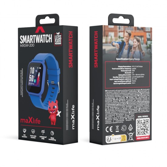 Maxlife MXSW-200 Blue Детски смарт часовник