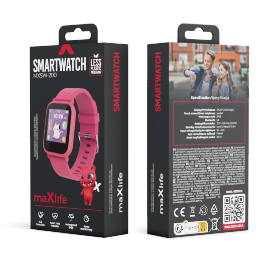 Maxlife MXSW-200 Pink Детски смарт часовник