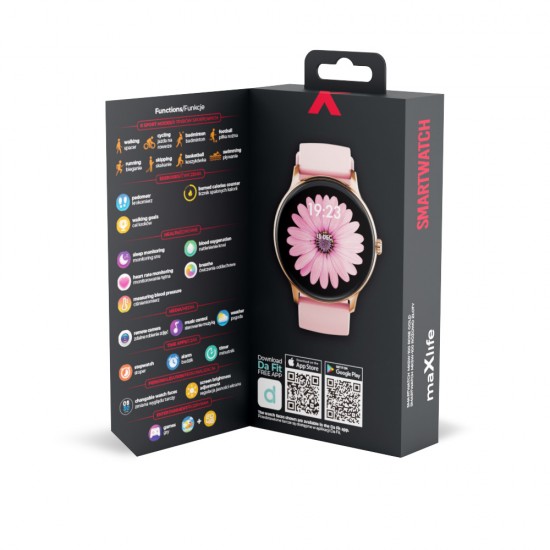 Maxlife MXSW-100 Pink Смарт часовник