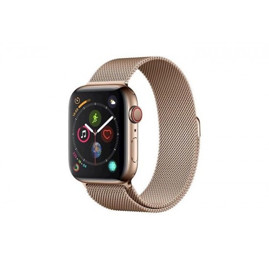Apple iWatch Devia Elegant Milanese Loop 42/44mm. Gold Каишка