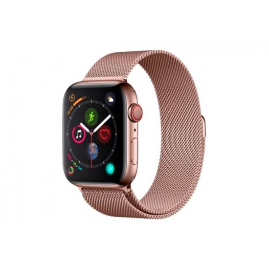 Apple iWatch Devia Elegant Milanese Loop 42/44mm. Rose Gold Каишка