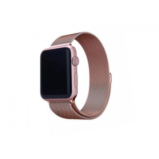 Apple iWatch Devia Elegant Milanese Loop 42/44mm. Rose Gold Каишка