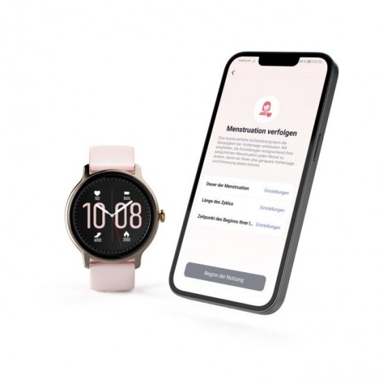 Hama 00178608 Fit Watch 4910 Pink Смарт часовник