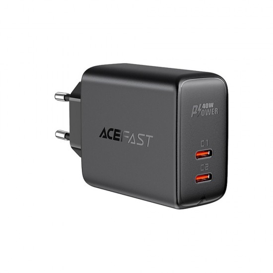 Acefast A9 PD40W Black Зарядно
