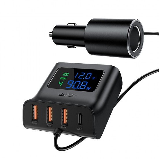 Acefast B8 PD90W Black Зарядно