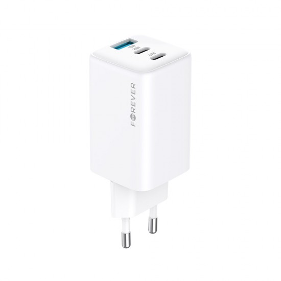 Зарядни - Forever Mobile TC-08-65ACC White Зарядно