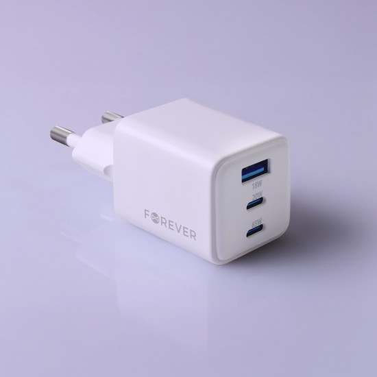 Зарядни - Forever Mobile TC-08-65ACC White Зарядно