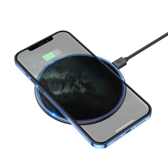 Зарядни - Hoco CW6 Pro Black Wireless Зарядно