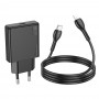 Hoco N37 Lightning Black Зарядно Hoco N37 Lightning Black Зарядно