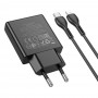 Hoco N37 Lightning Black Зарядно Hoco N37 Lightning Black Зарядно