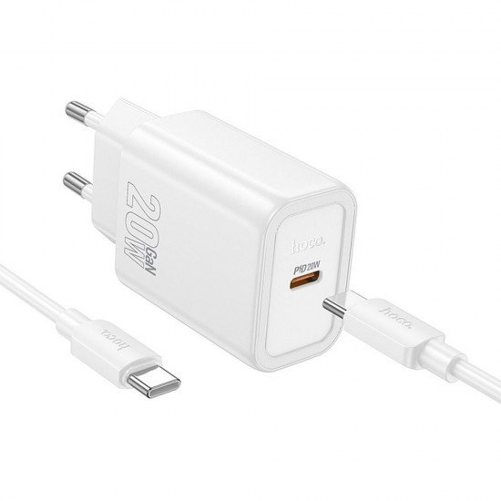 Hoco N60 Lightning White Зарядно