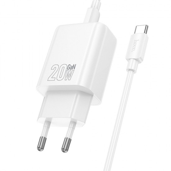 Hoco N60 Lightning White Зарядно
