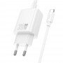 Hoco N60 Lightning White Зарядно Hoco N60 Lightning White Зарядно