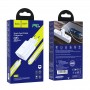 Hoco N14 Smart Charging Single Port PD20W Set White Зарядно