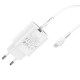 Hoco N14 Smart Charging Single Port PD20W Set White Зарядно