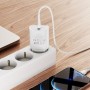 Hoco N14 Smart Charging Single Port PD20W Set White Зарядно