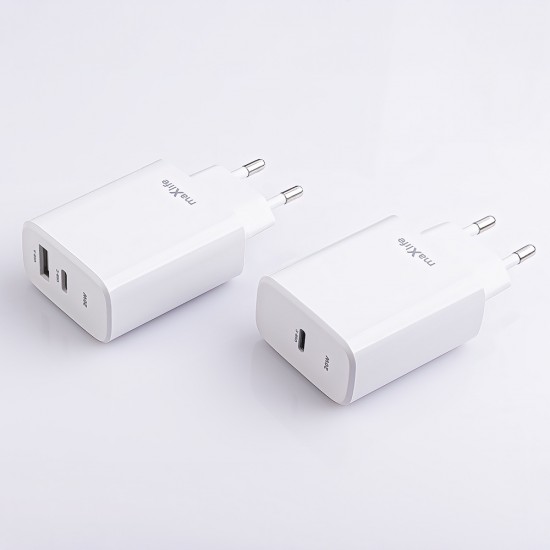 Зарядни - Maxlife MXTC-10-20AC White Зарядно