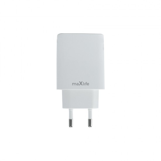 Зарядни - Maxlife MXTC-10-20AC White Зарядно