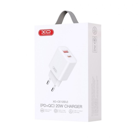 Зарядни - XO XO-CE12(EU) GSM172930 White Зарядно