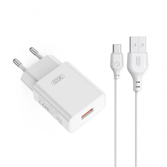 XO XO-L127(EU) White Type-C Зарядно