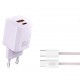 XO XO-L149(EU) Type-C USB Кабел Purple Зарядно