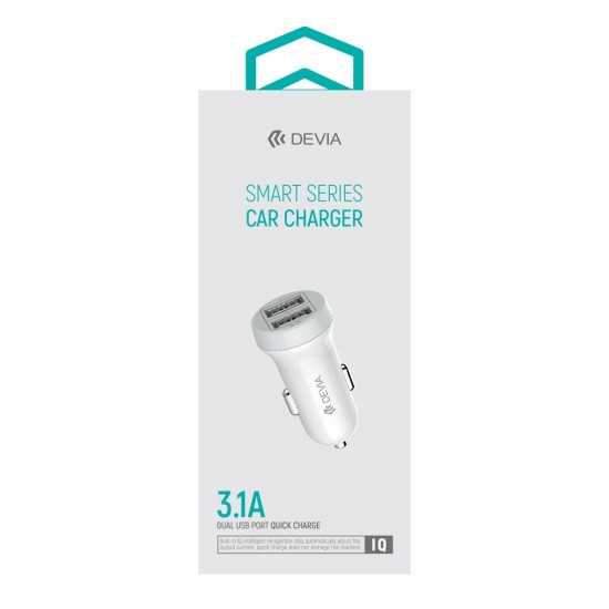 Devia 330810 DV0009 Smart Car White Зарядно
