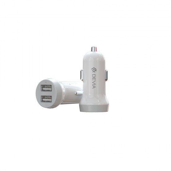 Devia 330810 DV0009 Smart Car White Зарядно