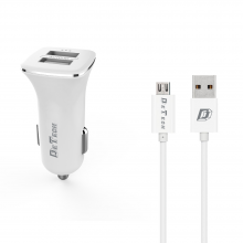 De Tech DE-C01M Micro USB 12-24V 2,4A Зарядно