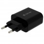 Devia 300196 DV0088 Smart Charger (EU, 10.5W) For Android & iOS Black Зарядно
