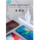 Devia Smart Series Charger Set 5V, 2.1A White dv0104 Зарядно
