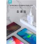 Devia Smart Series Charger Set 5V, 2.1A White dv0104 Зарядно