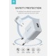 Devia Smart Series Charger Set 5V, 2.1A White dv0104 Зарядно