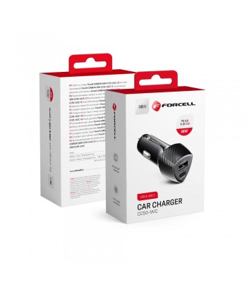 Forcell Carbon CC50-1A1C Black Зарядно