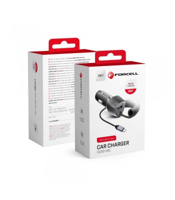 Forcell Carbon CC50-1AC Black Зарядно