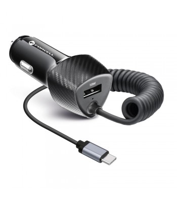 Forcell Carbon CC50-1AC Black Зарядно