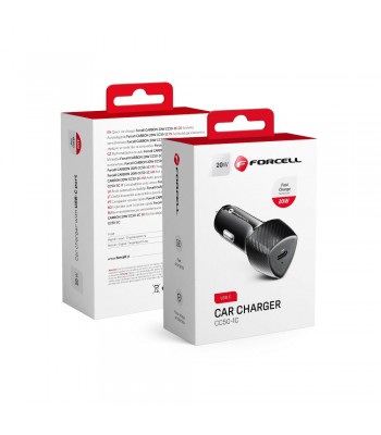 Forcell Carbon CC50-1C Black Зарядно