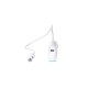 Hoco C1 Three In One Car Charger White Зарядно