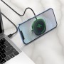 Hoco CW35 Core Magnetic Holder Wireless Fast Black Зарядно Hoco CW35 Core Magnetic Holder Wireless Fast Black Зарядно