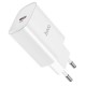 Hoco N14 Smart Charging Single Port PD20W White Зарядно