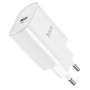 Hoco N14 Smart Charging Single Port PD20W White Зарядно