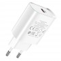 Hoco N14 Smart Charging Single Port PD20W White Зарядно