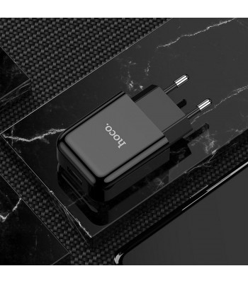 Hoco N2 Vigour Single Port Black Зарядно