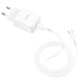Hoco N2 Vigour Single Port Set Type-C White Зарядно