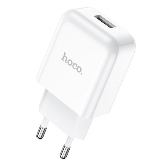 Hoco N2 Vigour Single Port White Зарядно