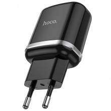 Hoco N3 Special Single Port QC3.0 Black Зарядно Hoco N3 Special Single Port QC3.0 Black Зарядно