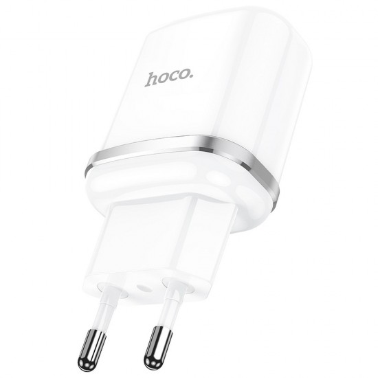 Hoco N3 Special Single Port QC3.0 White Зарядно