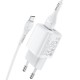 Hoco N8 Briar Dual Port Set Micro USB White Зарядно
